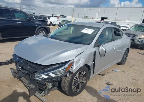 2021 Nissan Sentra Sv Xtronic Cvt from USA, damaged, VIN 3N1AB8CV7MY218147